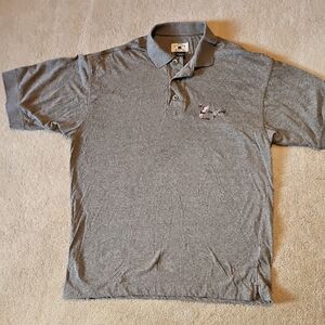 BCOpen Cutter & Buck Heather Gray Polo Shirt